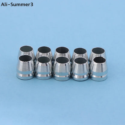 【RP3】10Pcs Round Handle Wedge Steel Hammer Handle Splitting Wedge Set For Repair Axe Claw Hammer Steel For Carpentry Maintenance