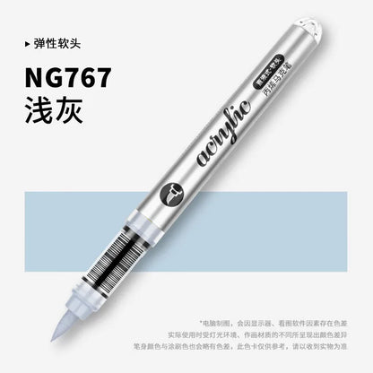 1 PC 120 Colors Acrylic Paint Marker Pens Professional Drawing Pens for Graffiti Manga School Aesthetic Stationery Art Supplies