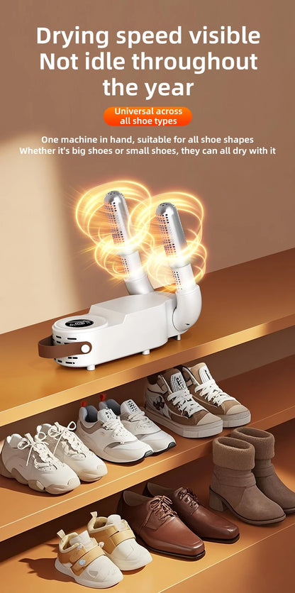 HOMEFISH Korean Style Electric Shoe Dryer 220V - Footwear Heater for Deodorizing And Sterilizing Home Use Appliance