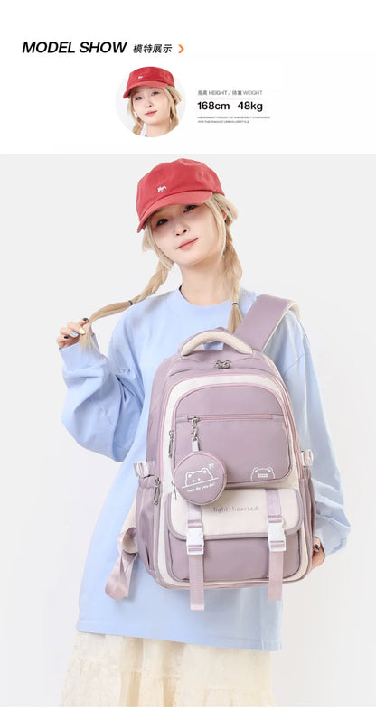 Waterproof Girls Backpacks Children School Bags for Teenagers Fashion Travel Backpacks Printing Child Schoolbags Satchel Mochila