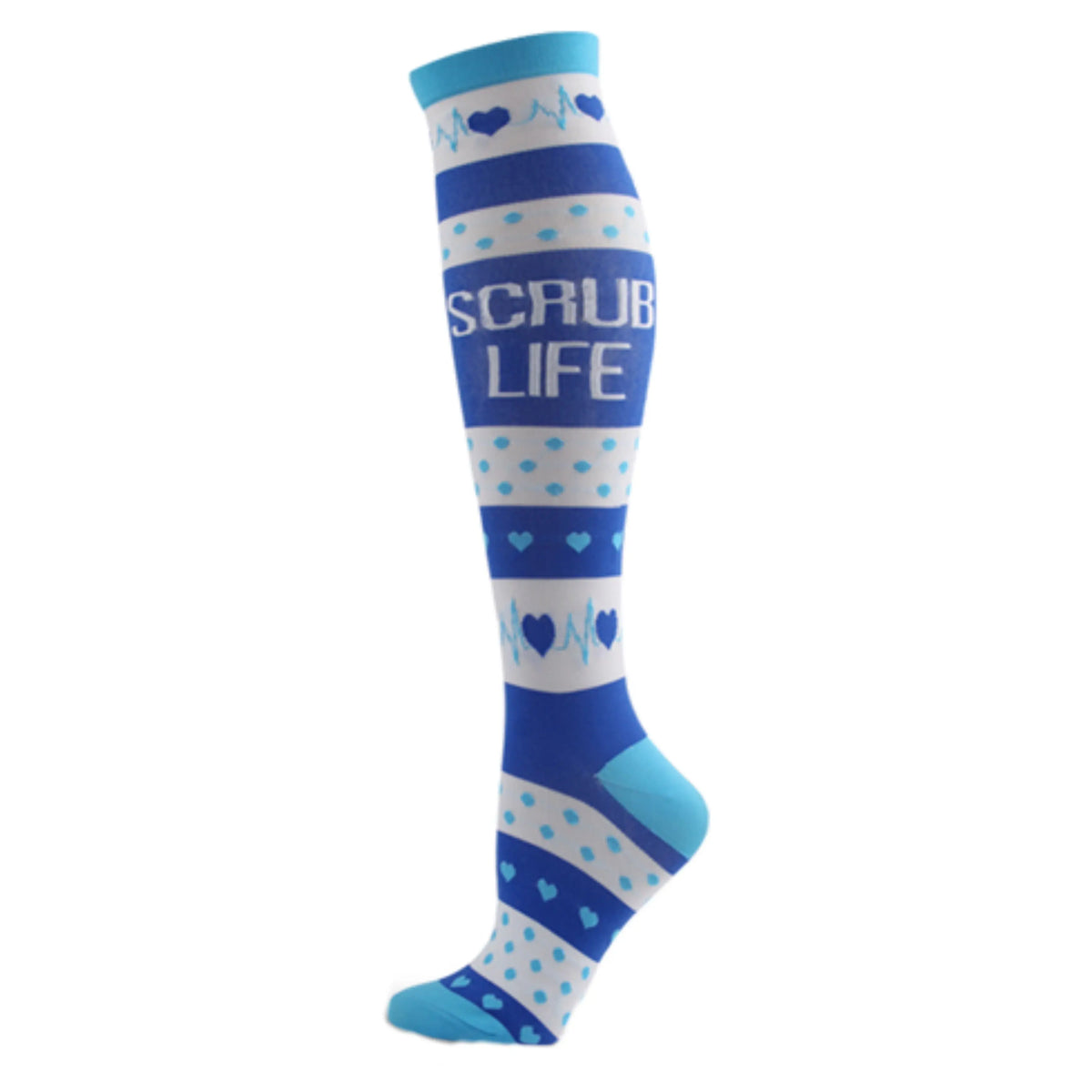 58 Style Compression Socks Medical Edema Diabetes Varicose Vein Stockings Graduated Pressure Legging Nursing Knee High Stockings