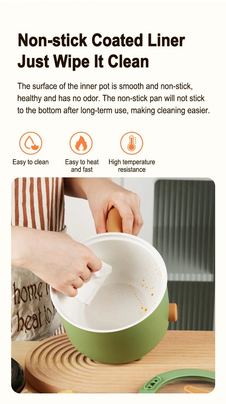 220V Electric Rice Cooker Multifunctional Stew Pan Non-stick Cookware for Kitchen Offer Multicooker Hot Pot Home Appliance