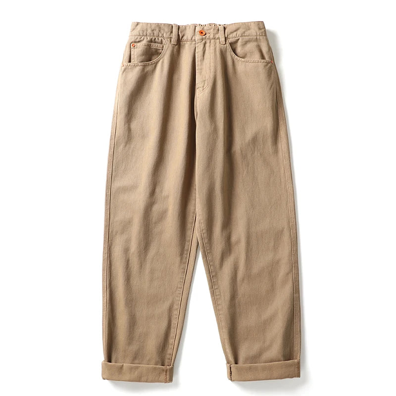 Japanese Streetwear High Quality Cargo Pants For Men Clothing Harajuku Casual Straight-Leg Trousers Korean Fashion Baggy Pants