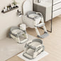 Kids Potty Training Seat With Steps, 3 In 1 Toddler Toilet Ladder Seat, Soft Mat Non-slip Splash Guard Toilet Seat (Grey)