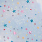 Grid Patterned Star Bowknot Cherry Polka Dot Line Colorful Geometric Five-pointed Star Adhesive Nail Art Sticker Manicure Decal