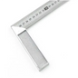 250/300mm Aluminum Handle with Stainless Steel Scale Right Measuring Angle Square Ruler