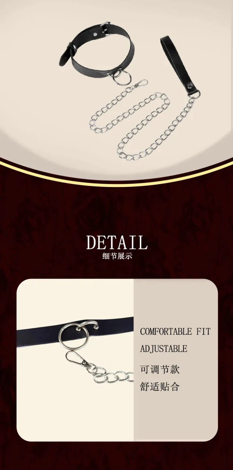 Hot Gothic Collar For Erotic Neck Collars Adults Bdsm Bdsm Toys Sexy Lingerie Costumes Accessories Cosplay Sexual Games Toys