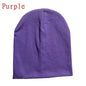 6M-3Y Baby Knitted Hat Scarf Set Solid Color Cotton Hip Hop Beanie Warm Toddler Cap for Boys Girls Spring Autumn Winter