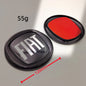 8.5/9.5/10/12cm 85/95/100/120mm car Emblem for FIAT Car Hood Front Rear Badge 2/3/4-Pin Emblem