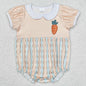 New Fashion Baby Infant Girls Rompers Bow Pink Flutter Sleeve Rompers Boutique Toddler Girls Bubble Rompers Onesie Wholesale Hot