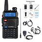 Baofeng UV-5R USB Lange Afstand Dual Band Ham Amateur Met Vhf Uhf Fm CB 128CH 2200mAh Portable Handheld Long Range Two Way Radio