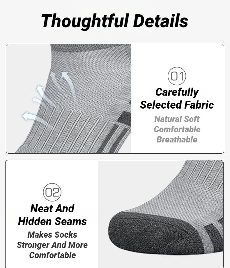 3 Pairs Ankle Athletic Running Socks Cushioned  Breathable Low Cut Sports Tab Socks For Men And Women