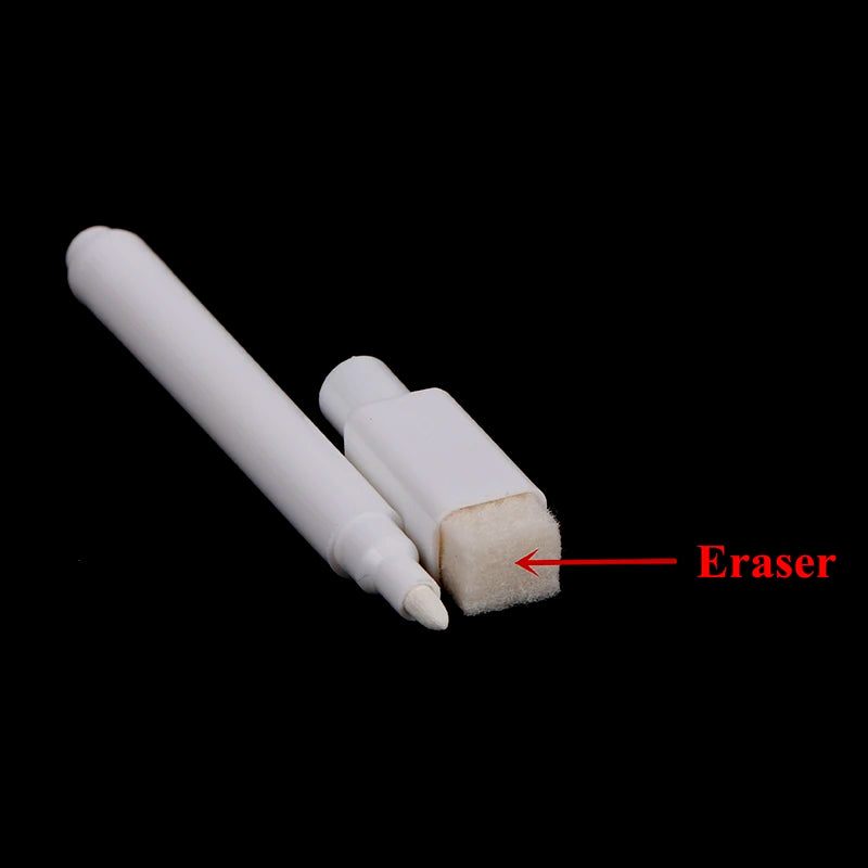 5Pcs  Erasable White Liquid Chalk Pen/Marker For Glass Windows Chalkboard
