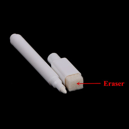 5Pcs  Erasable White Liquid Chalk Pen/Marker For Glass Windows Chalkboard