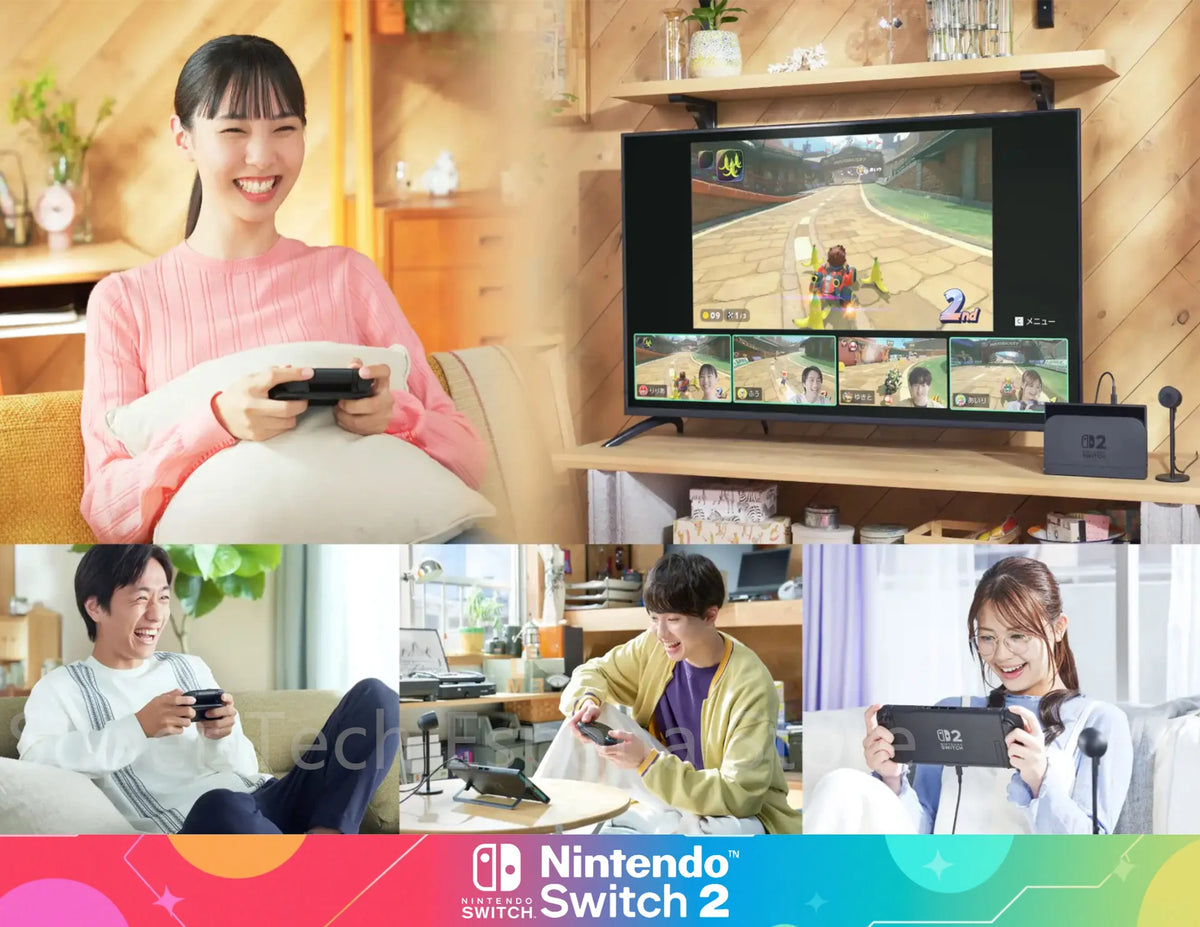 Nintendo Switch 2 Portable Game Console, 7.9 Inch Screen, 120Hz, with Joy-Con 2, Hdr, Magnetic Tv Mode, Laptop Pc