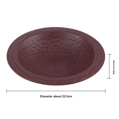 Turtle Bathing Pool, Reptile Feeding Dish Water Pot, Landscape Fish Tank Decoration,Turtle Bath Pool for Aquatic Climbing Pet