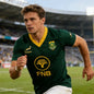 2026 m. Naujas geriausiai parduodamas vyriškas Pietų Afrikos „Springboks“ žaliai auksinis regbio džersis su FNB rėmėjo „Protea“ logotipu, greitai džiūstantis paplūdimio drabužis vyrams