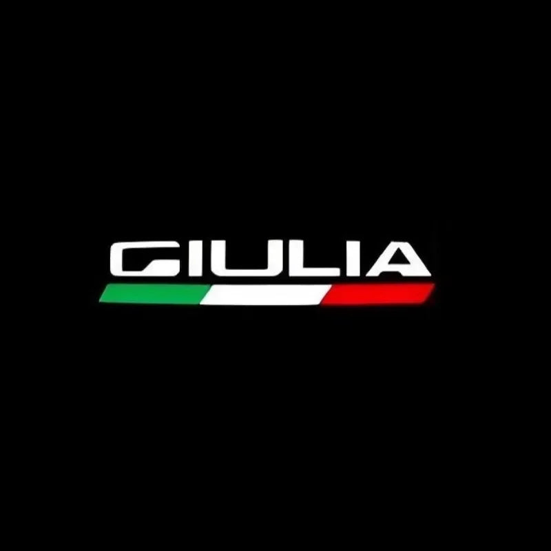 2X For Alfa Romeo Giulietta 940 2011 - 2022 2013 2015 2017 2018 2016 2019 Accessories LED Car Door Projector Logo Welcome Light