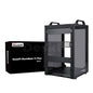 DeskPi RackMate T1-Plus Rackmount, 10-inch 8U Server Cabinet for Network, Servers, Audio and Video Equipment