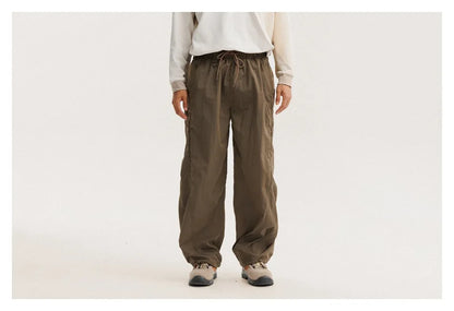 Outdoor Sports Casual Track Pants Men Women Lightweight Hiking Breathable Waterproof Quick Dry Loose Techwear Cargo Pant Trouser