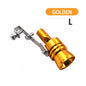 Universal Car Exhaust Pipe Oversized Turbo Whistle Car Refitting Turbo Whistle Exhaust Pipe Sound Tail Muffler