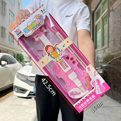 New Multi-mode Children's Violin Toy Simulation Baby Early Education Educational Toy Musical Instrument Children's Birthday Gift