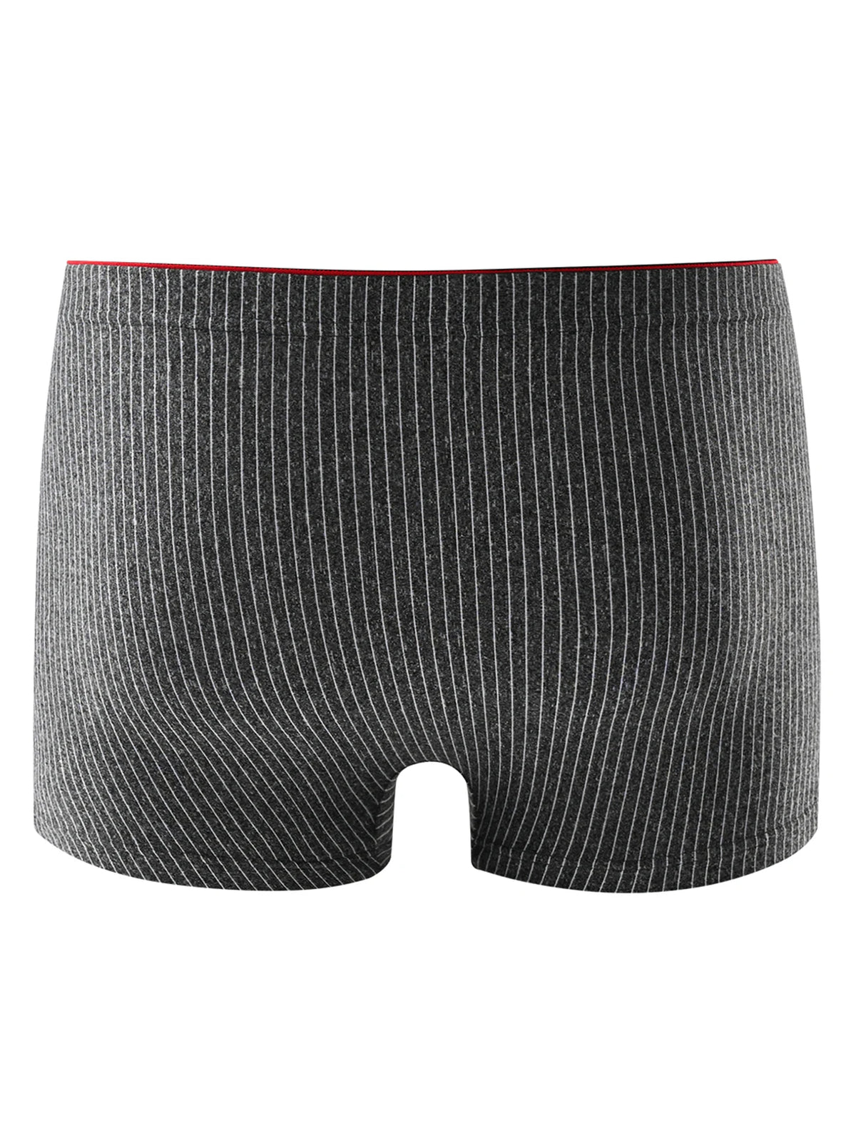 Men's Underwear 4 Pairs of Panties, Stylish Men's Boxers Are Breathable and Comfortable, Striped Trendy Briefs Plus Size Boxers