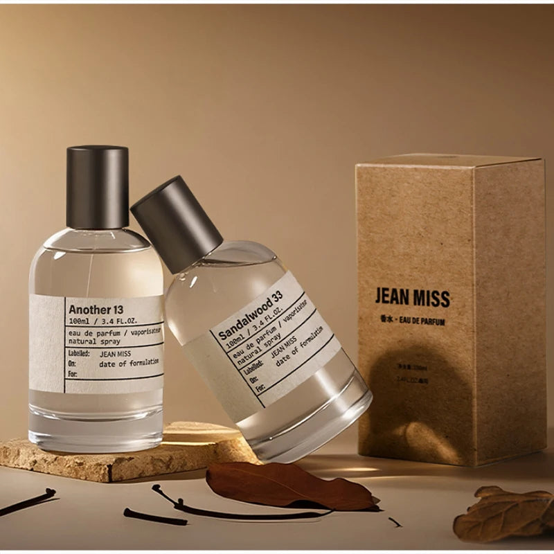 Classic Unisex Perfume Natural Fresh Sandalwood Fragrance Long Lasting Eau De Toilette Elegant Women Man Body Spray 100ml