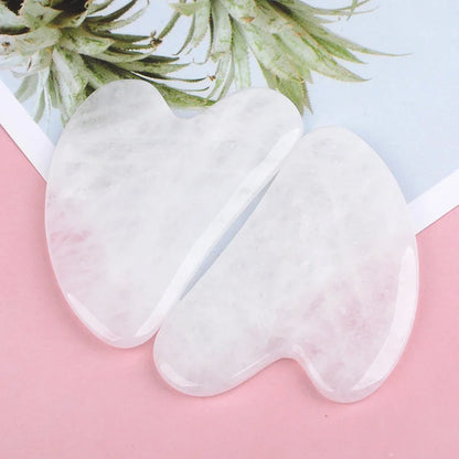 Natural Stone GuaSha Jade Facial Beauty Scraping Massage Tools Firm Skin Care Face Gua Sha SPA Physical Therapy Gue Che Roller