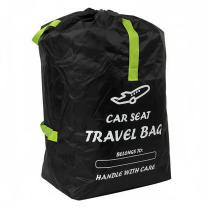 Portable Car Seat Travel Bag for Infant Carriers & Boosters – Adjustable Shoulder Straps, Convenient Carry Handle, Heavy-Duty Pr