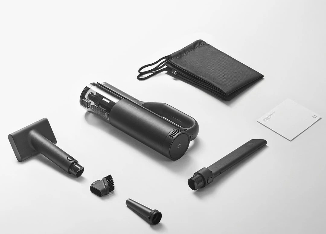 MIJIA Car Vacuum Cleaner 21kPa Suction,2400mAh Battery,Type-C Fast Charg,150mL Dust Cup,For Home Wireless Vacuum Cleaners