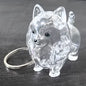 (HB05)Clear Puppy Hair Memorial Keepsake Capsule Pet Dog Fur Container DIY Pendant Keychain Decor Pet Lovers Home Display Gifts
