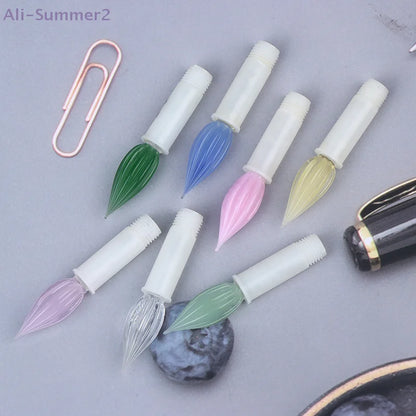 Glass Pen Nib Fit For Jinhao 82 Fountain Pen Dip The Pen Tip In Water Stationery Office School Supplies Writing Gift Pen