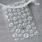 Colorful Bagful Jellyfish Bubbles Swimming Rings Rainbow Stars Ocean Starfish Self Adhesive 5D Nail Art Sticker Manicure Decal