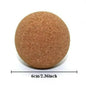 Cork Massage Ball for Muscle Relaxation, Deep Tissue Massager for Back & Shoulders, Portable Self-Care Tool