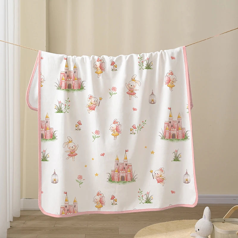 Crib Sheet Waterproof Baby Urine Changing Mat Cotton Reusable Infant Change Diaper Pad Cover Washable Newborn Bed Nappy Mattress