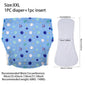 Ice Silk Adult Cloth Disaper Waterproof Old Man's Diaper Pants Reusable Diapers Trouser Pocket Anti-leak Breathable Nappy Pads