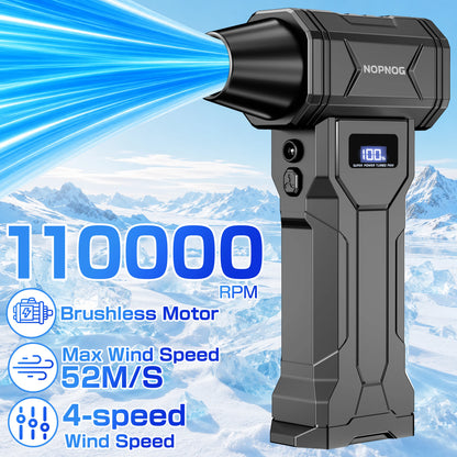 Blower Car Vacuum Cleaner Turbo Fan Violent Jet Fan Cleaning Blowing Tools Auto Dust Collector Portable Air Duster Hair Dryer