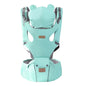 3 IN 1 Baby Hipseat Carrier Backpack Straps for Infant Toddler 0-36M Ergonomic With Windproof Hat for Winter Luminous Strips