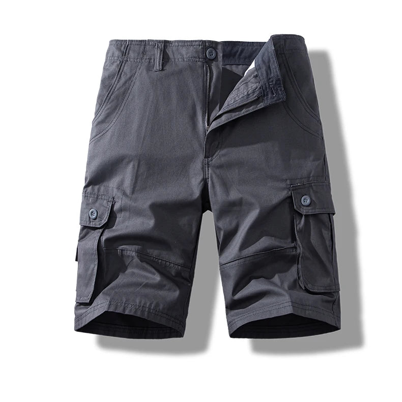 Men's Sports Shorts Cargo Shorts Pants Big Size Bermuda Half Pants Cotton Loose  Straight Running Gym Shorts Pants