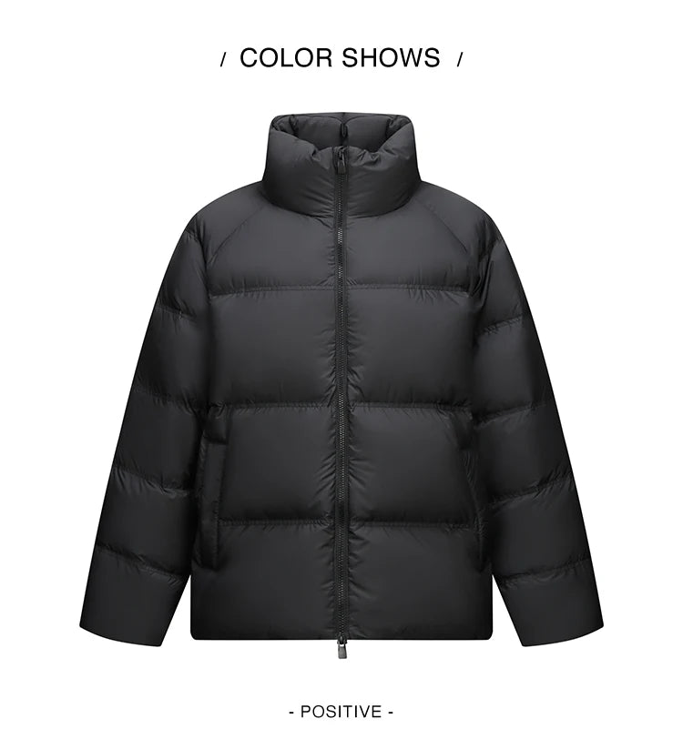 Semir Down Jacket Men Women 2026 Winter New Light Short Coat Three-Proof Thermal Puffer Coat Couple Top Trendy Down Jacket