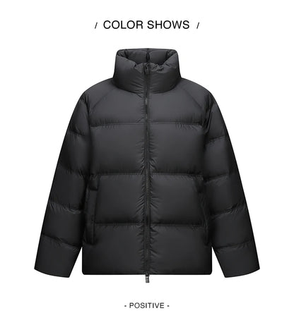 Semir Down Jacket Men Women 2026 Winter New Light Short Coat Three-Proof Thermal Puffer Coat Couple Top Trendy Down Jacket