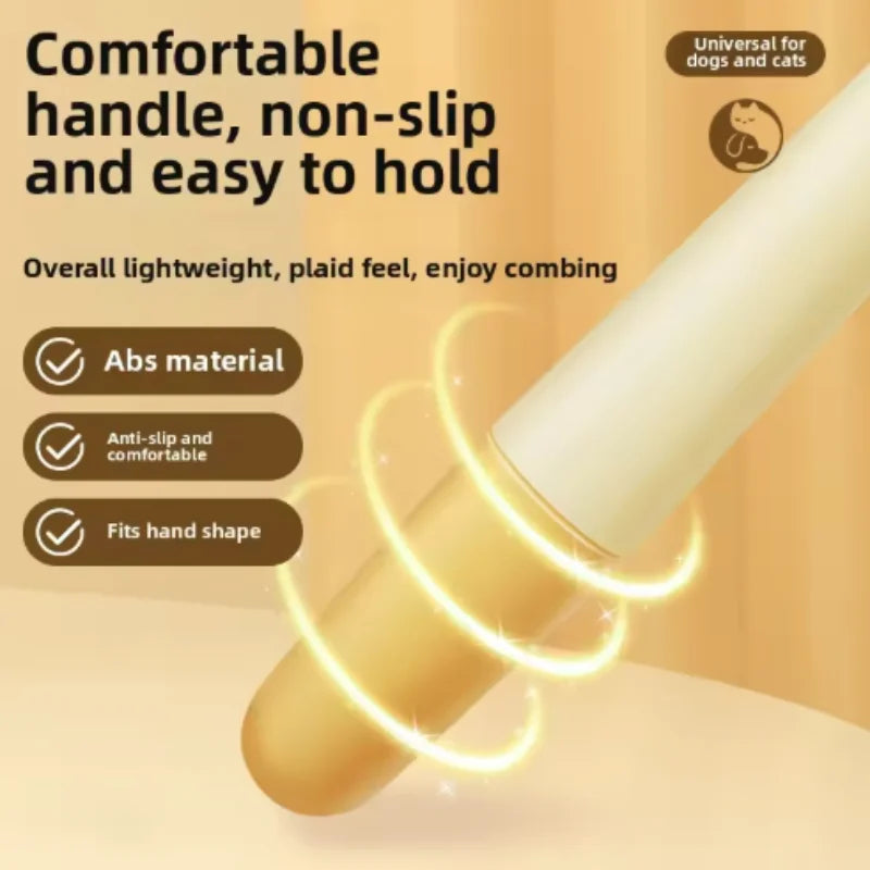 Self-Cleaning One-Button Dog Comb Pet Hair Remover Cat Brush Massage Grooming Combs for Dogs And Pets