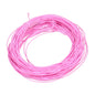 Apx 25 Yards 1mm Fabric Crafting Cords DIY Bracelets Braided Elastic Cord Beading Threads Stretch String for Jewelry Making