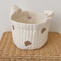 INS Baby Bags Cute Bear Embroidery Diaper Bag Caddy Nappy Cart Storage Mummy Maternity Bag for Newborn Diapers Toys Organizers
