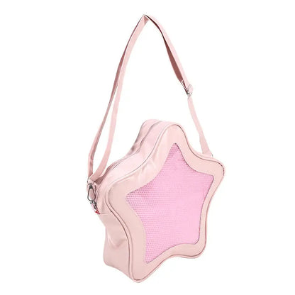 Cute Kawaii Ita Bag Original Anime Five Pointed Star Two-dimensional Crossbody Street Fashion Ulzzang Shoulder For Girls 2025