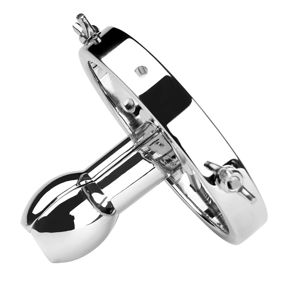 1pcs, Adjustable Huge Stainless Steel Anal Dilator Metal Vaginal Speculum Fisting Vaginal Dilator Anal Training  Adult Sex Toys