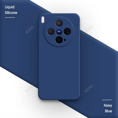 Soft Silicone Classic Case for VIVO X300 5G X300 Pro 5G Original Square Liquid Camera Protection High Qualtiy X300Pro Back Cover