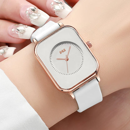 Fashion Rectangle Women Watches Casual Silicone Band Sports Watch Reloj Mujer Girls Clock Gift