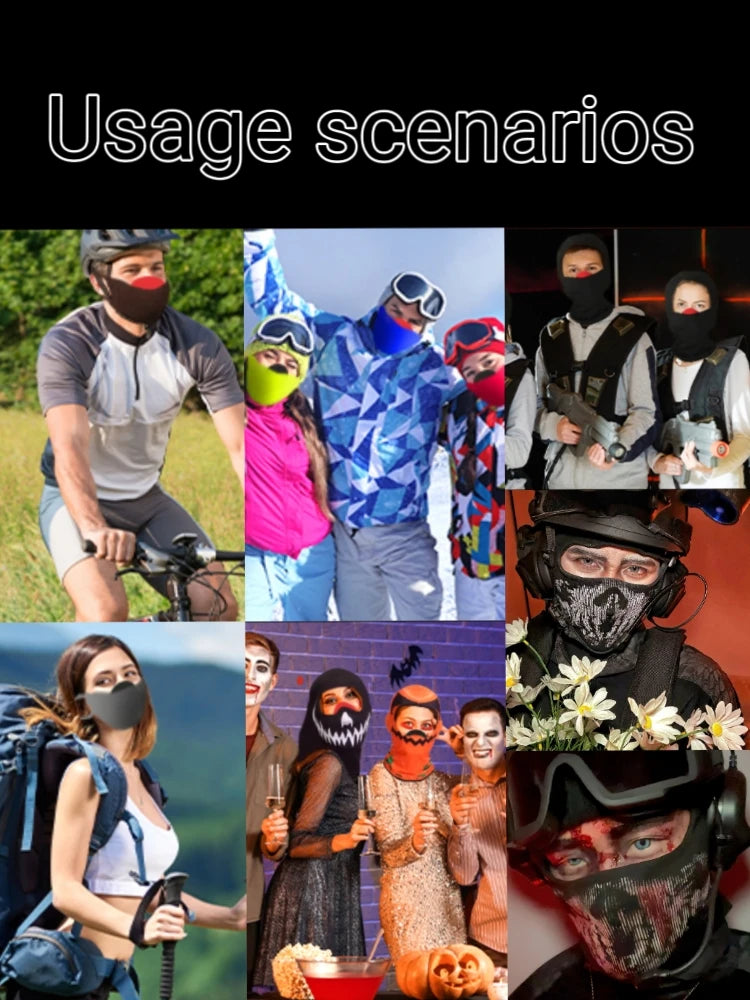 3D Halfface Bracket Silicone Mask Halloween Cosplay Spider Balaclavas-Silicone Face Shell Airsoft Paintball Hunting Protect